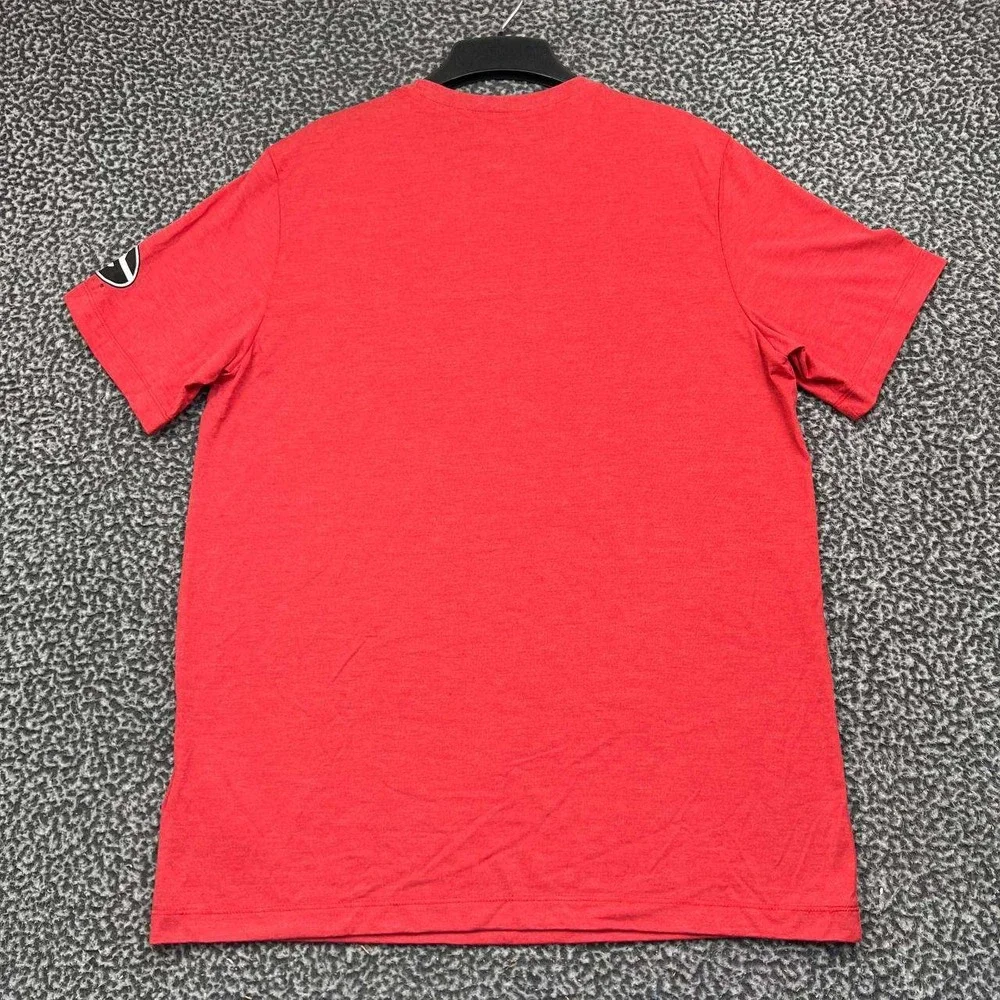 Nike Georgia Bulldogs NCAA Shirt Men Large Red Short Sleeve New L